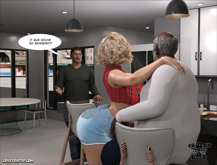 Quadrinhos Explícitos: Loucuras Sexuais com Madison em 3D
