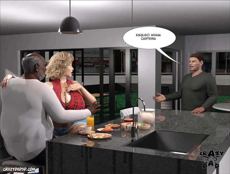 Quadrinhos Explícitos: Loucuras Sexuais com Madison em 3D