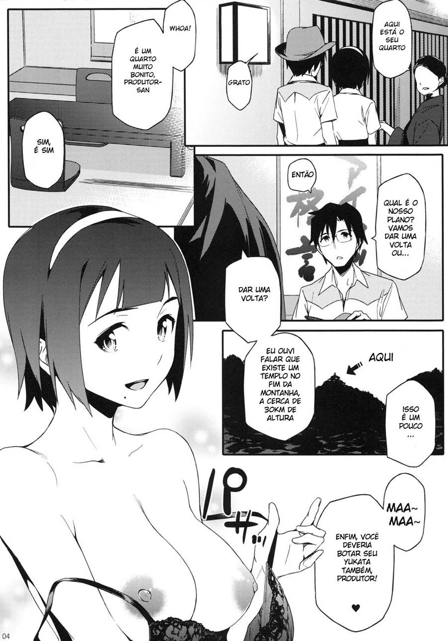 Fontes Termais com Kotori-san: Banho Quente e Tesão Sem Limites