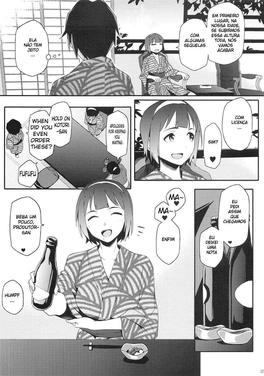 Fontes Termais com Kotori-san: Banho Quente e Tesão Sem Limites