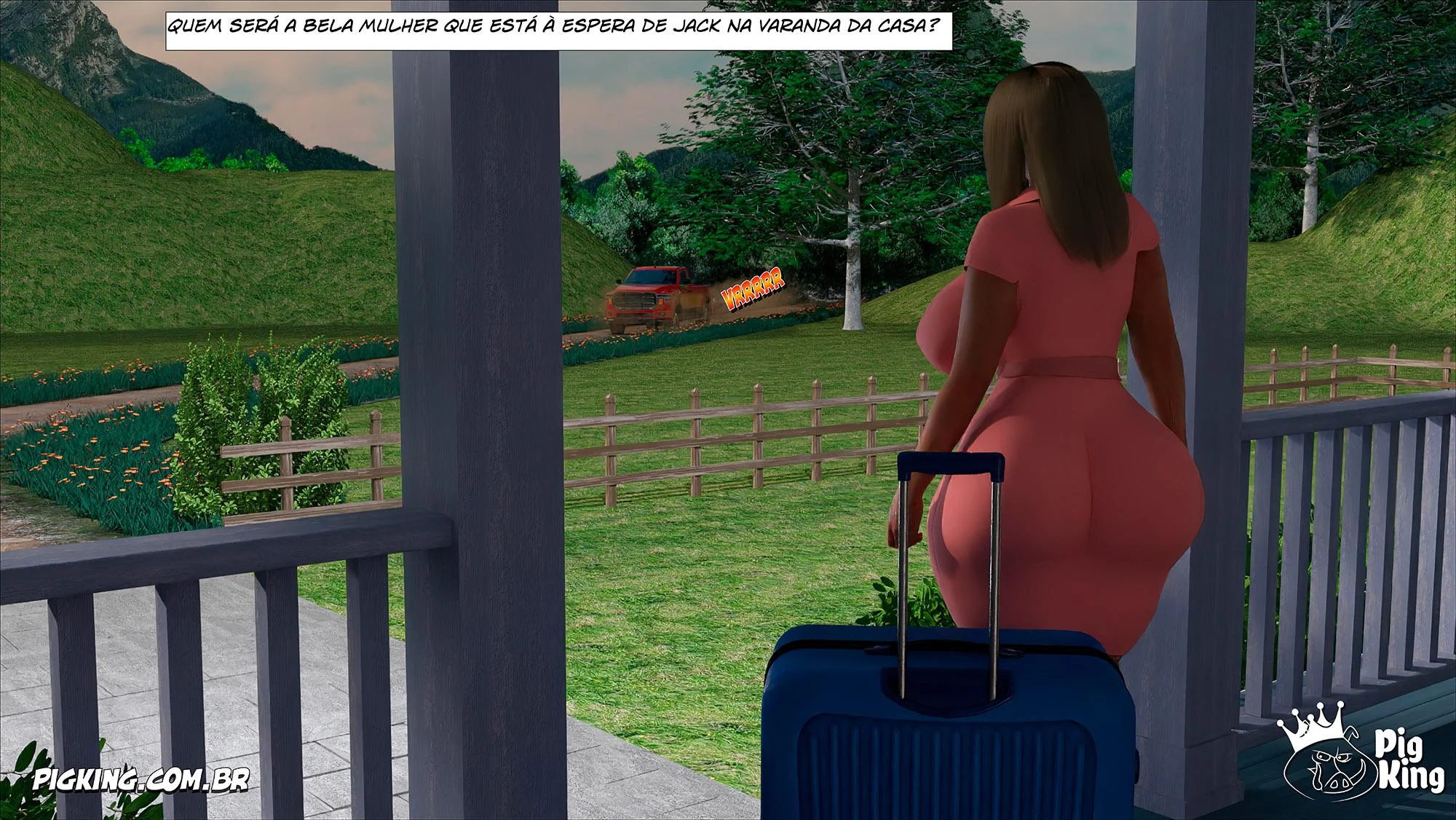 Viciante Foda de Vózinha Tarada - Hentai 3D Explícito em Quadrinhos