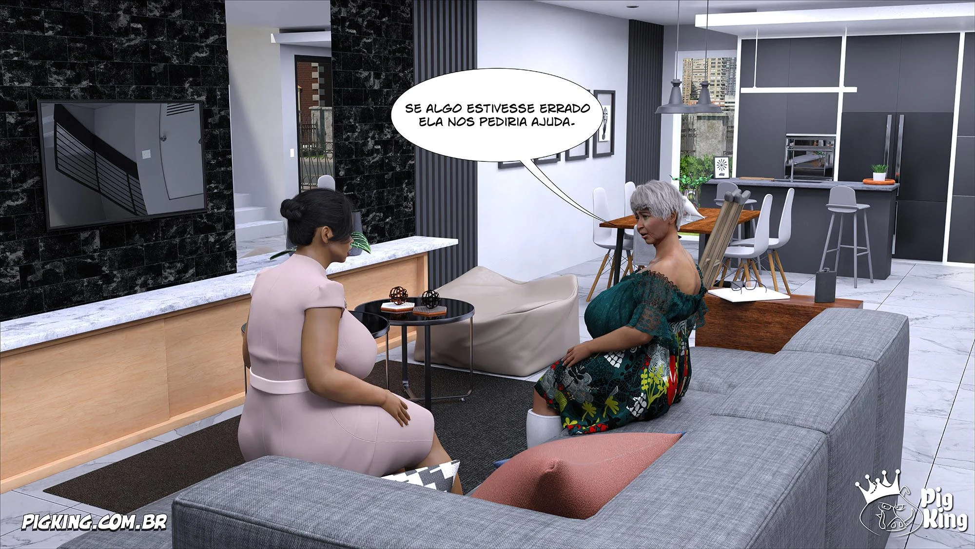 Loucuras Proibidas: HQ Erótica Explícita em 3D para Adultos