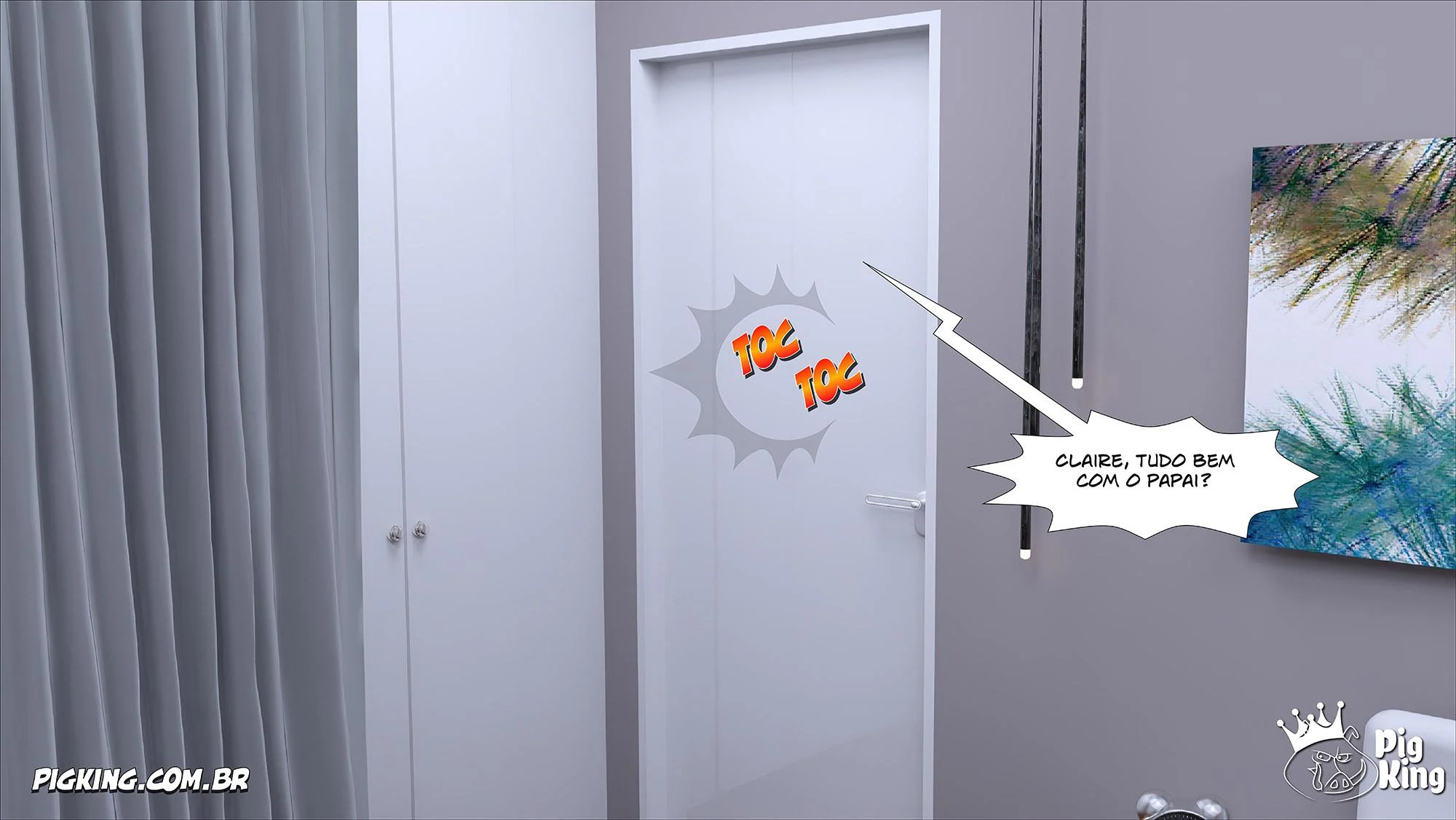 Loucuras Proibidas: HQ Erótica Explícita em 3D para Adultos
