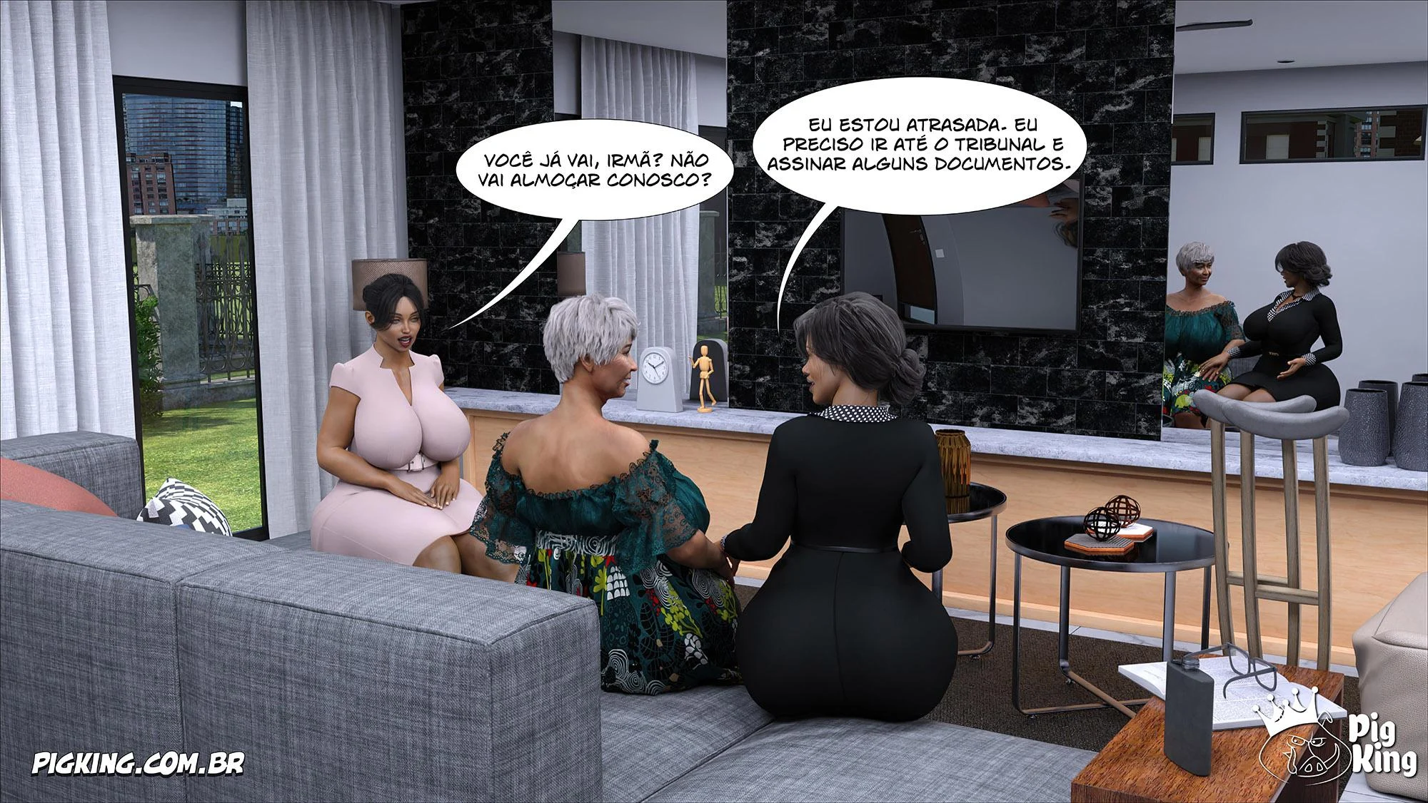 Desvios Proibidos: Quadrinhos Eróticos 3D com Fetish Explícito e Prazer Intenso