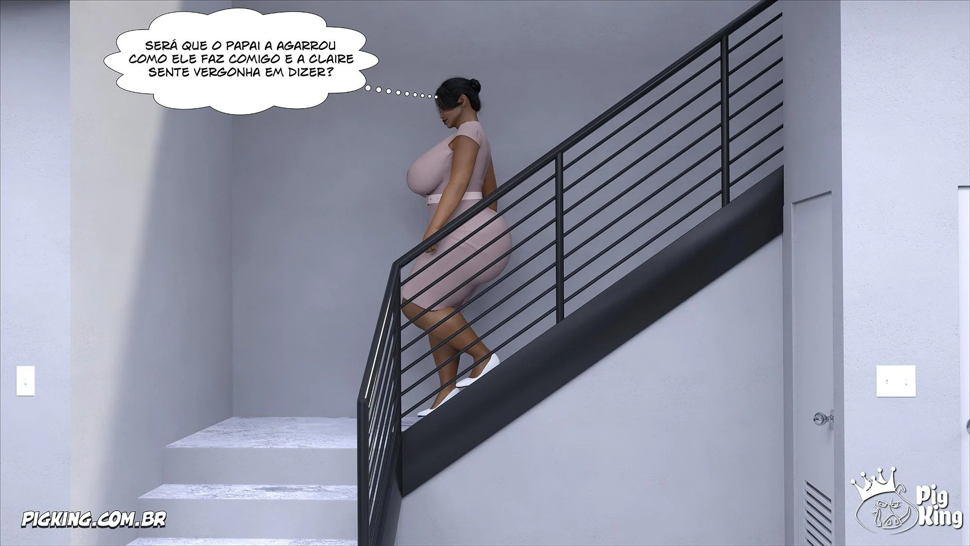 Desvios Proibidos: Quadrinhos Eróticos 3D com Fetish Explícito e Prazer Intenso