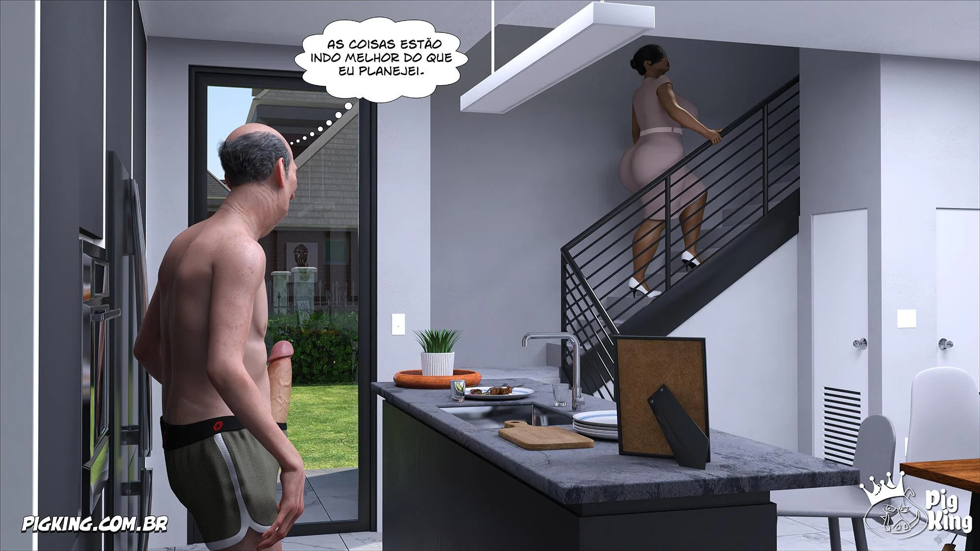 Pornografia 3D Incestuosa: Ato Obsceno Entre Pai e Filha Proibida