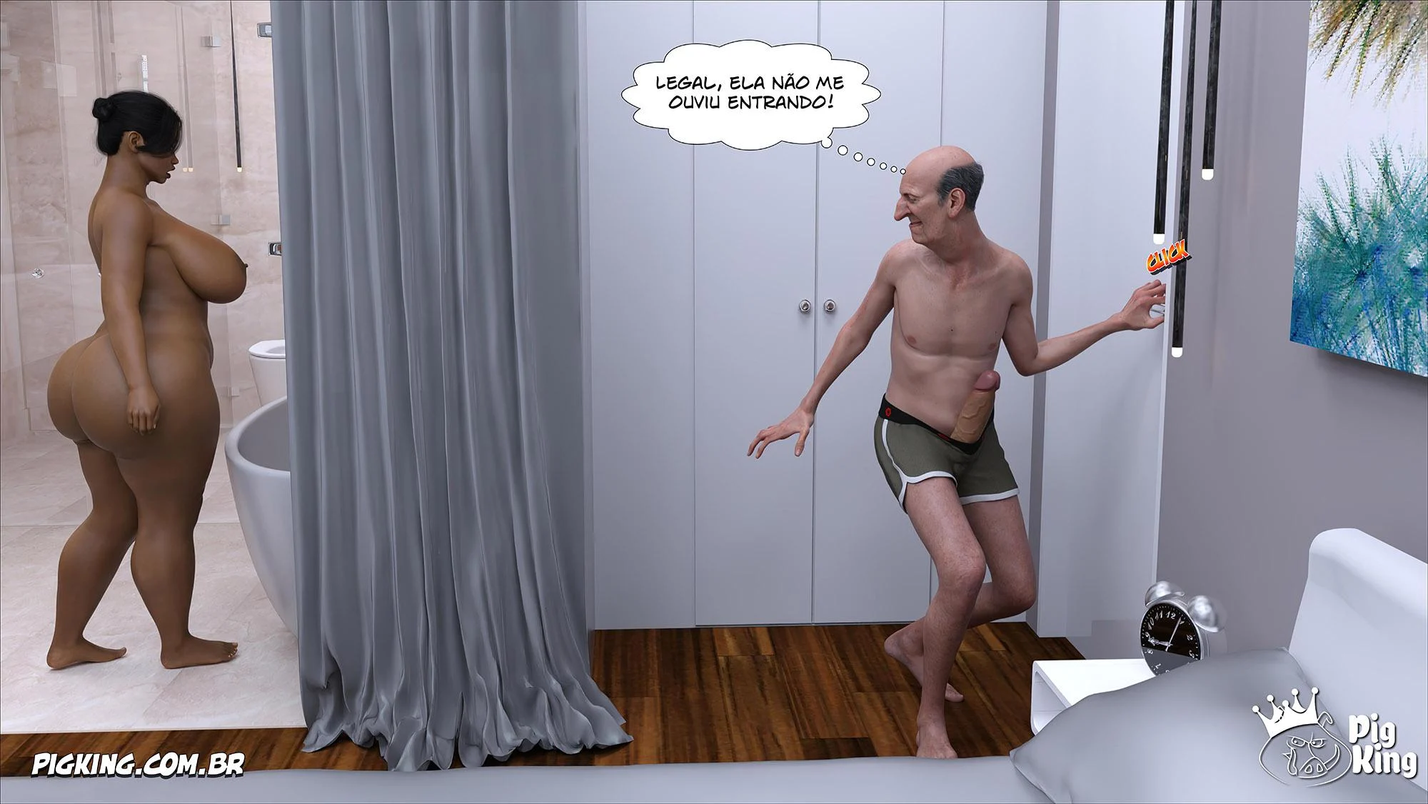 Pornografia 3D Incestuosa: Ato Obsceno Entre Pai e Filha Proibida