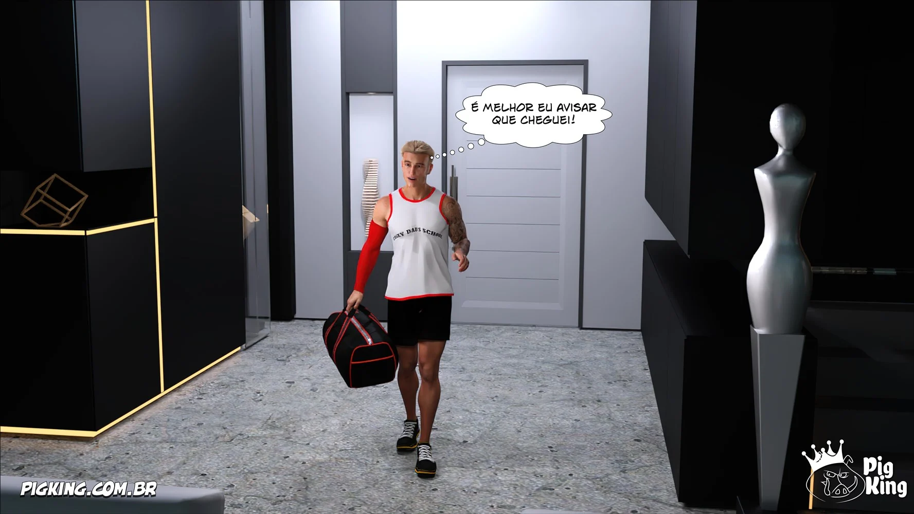 Amante Proibida 16: Foda Explícita em HQ 3D, Confira Agora