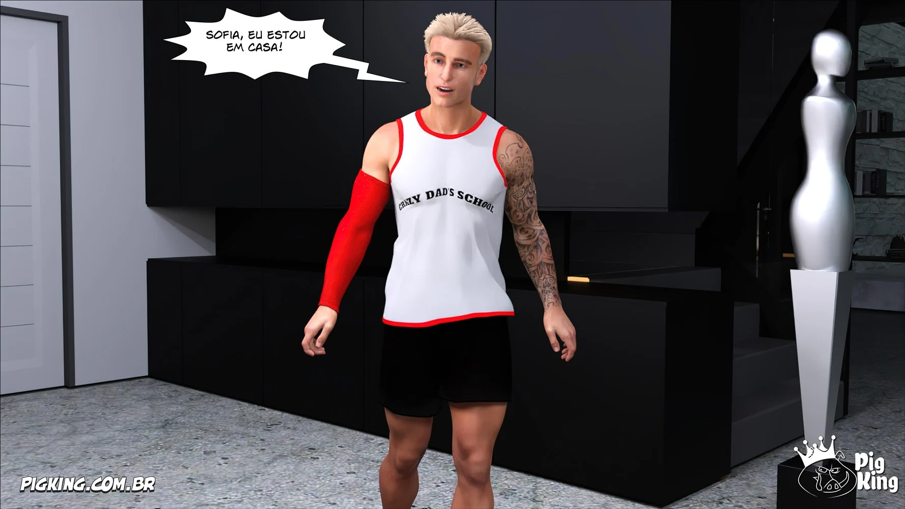 Amante Proibida 16: Foda Explícita em HQ 3D, Confira Agora
