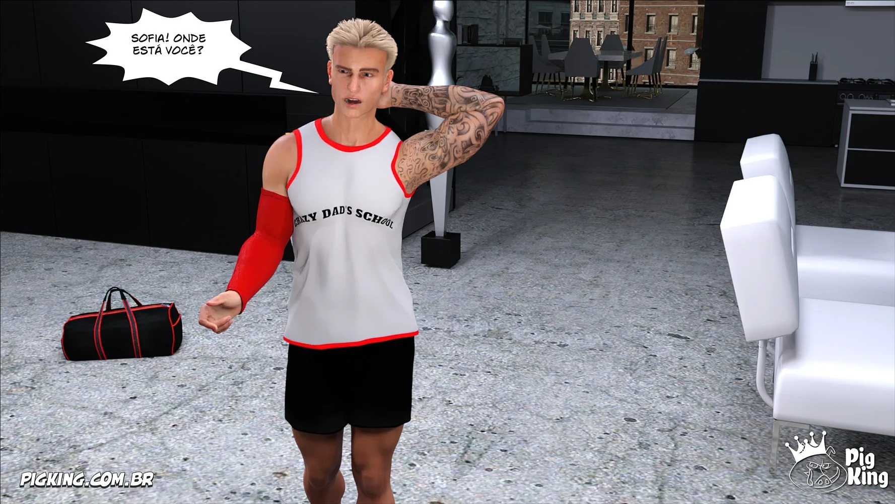 Amante Proibida 16: Foda Explícita em HQ 3D, Confira Agora