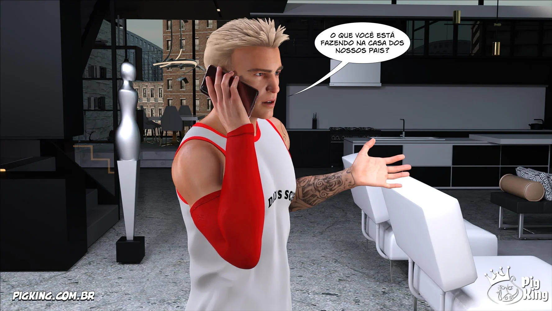 Amante Proibida 16: Foda Explícita em HQ 3D, Confira Agora