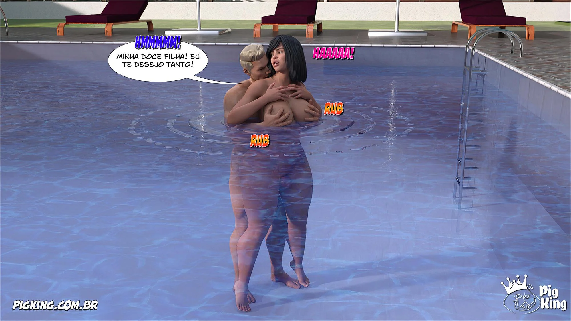 Amantes Proibidos: Quadrinhos Eróticos em 3D Explícito Amantes Proibidos: Quadrinhos Eróticos em 3D Explícito