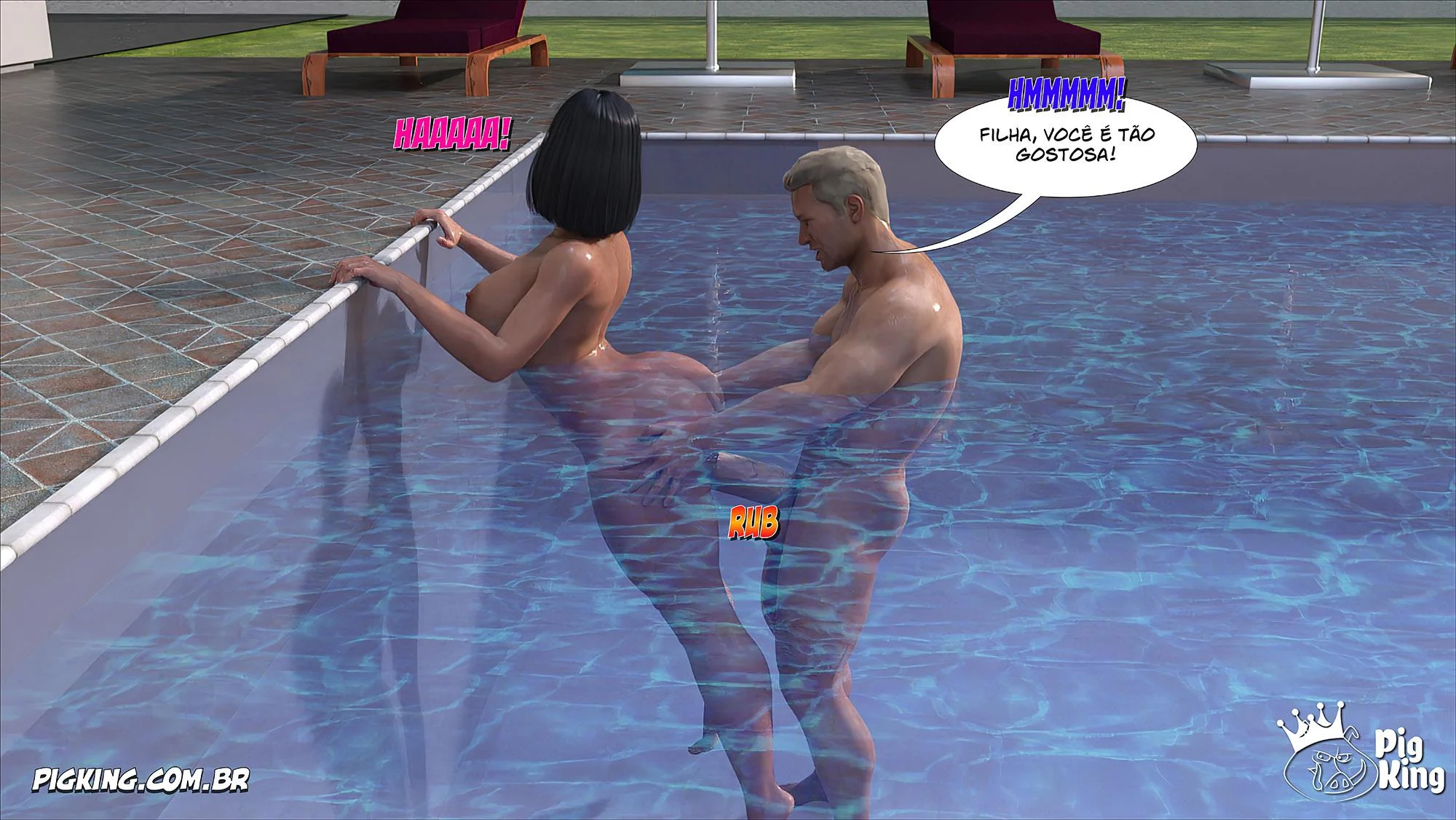 Amantes Proibidos: Quadrinhos Eróticos em 3D Explícito Amantes Proibidos: Quadrinhos Eróticos em 3D Explícito