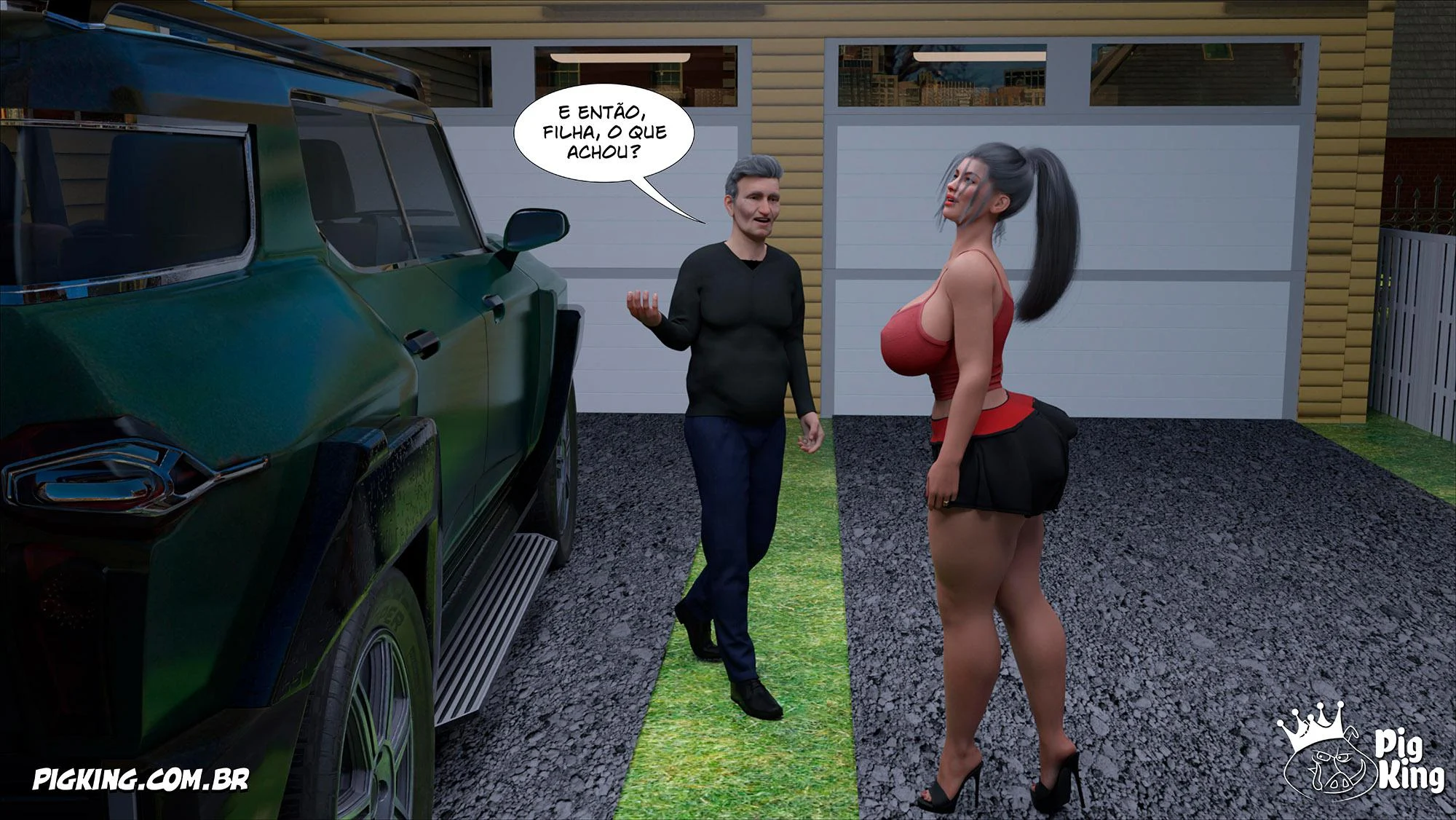 Paixão Proibida: HQ 3D Explícita com Cenas de Sexo Ardentes Paixão Proibida: HQ 3D Explícita com Cenas de Sexo Ardentes