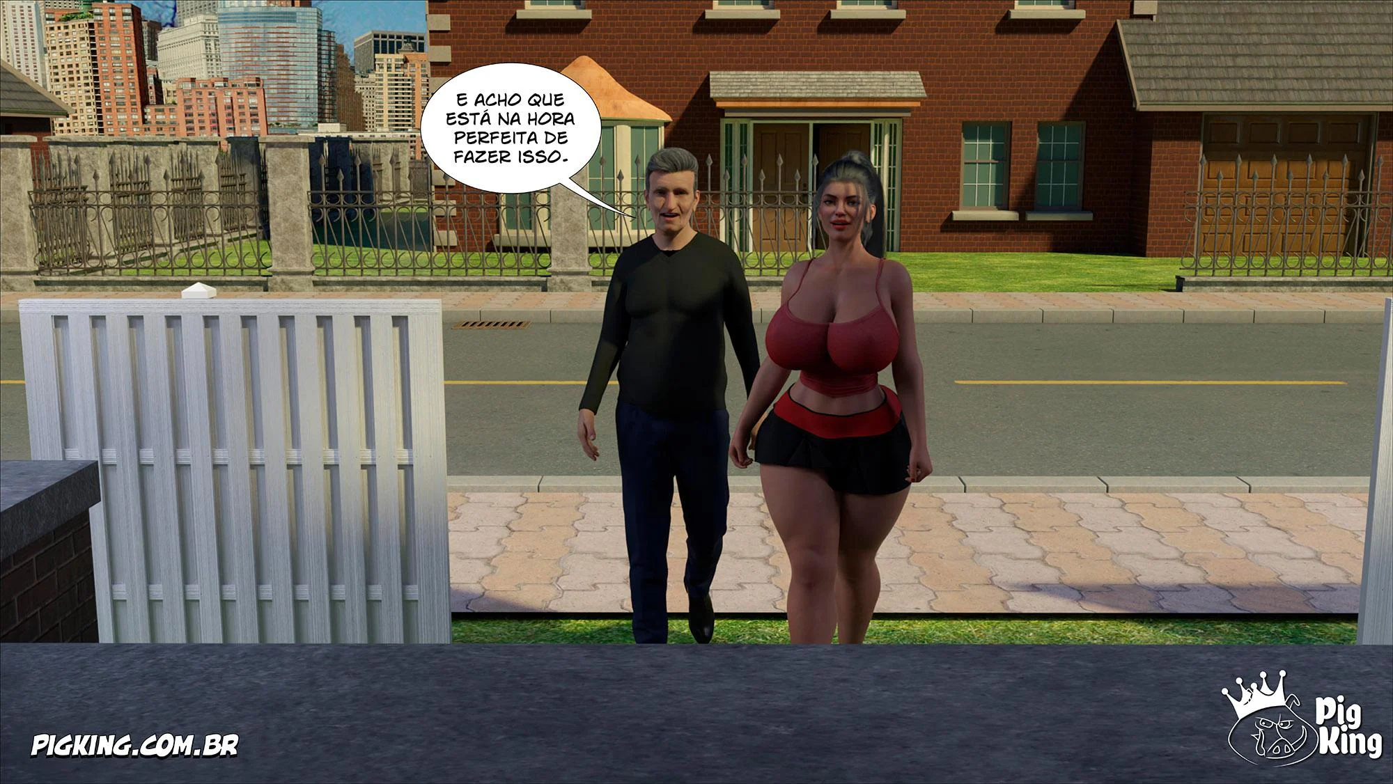 Paixão Proibida: HQ 3D Explícita com Cenas de Sexo Ardentes