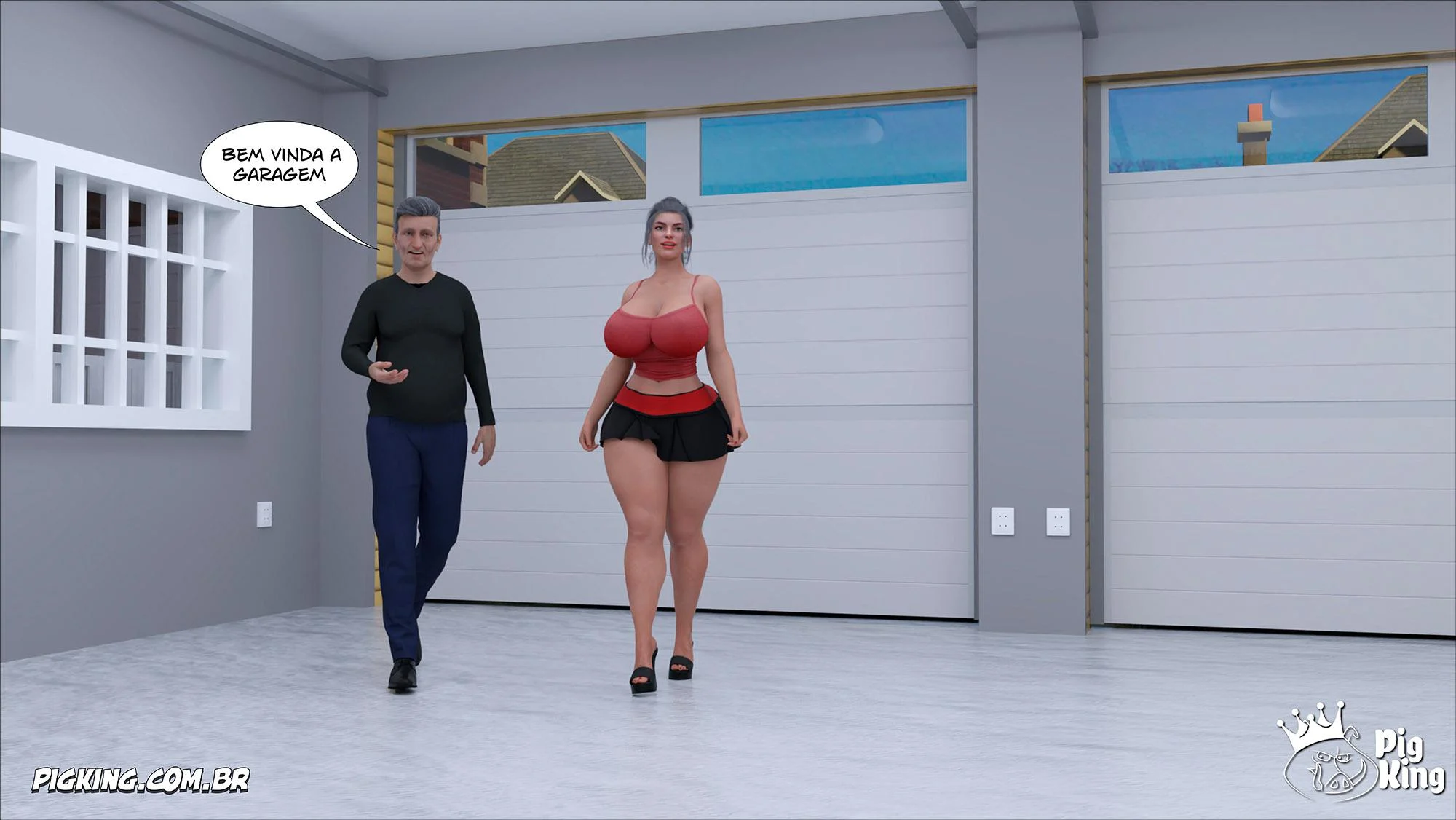 Paixão Proibida: HQ 3D Explícita com Cenas de Sexo Ardentes Paixão Proibida: HQ 3D Explícita com Cenas de Sexo Ardentes