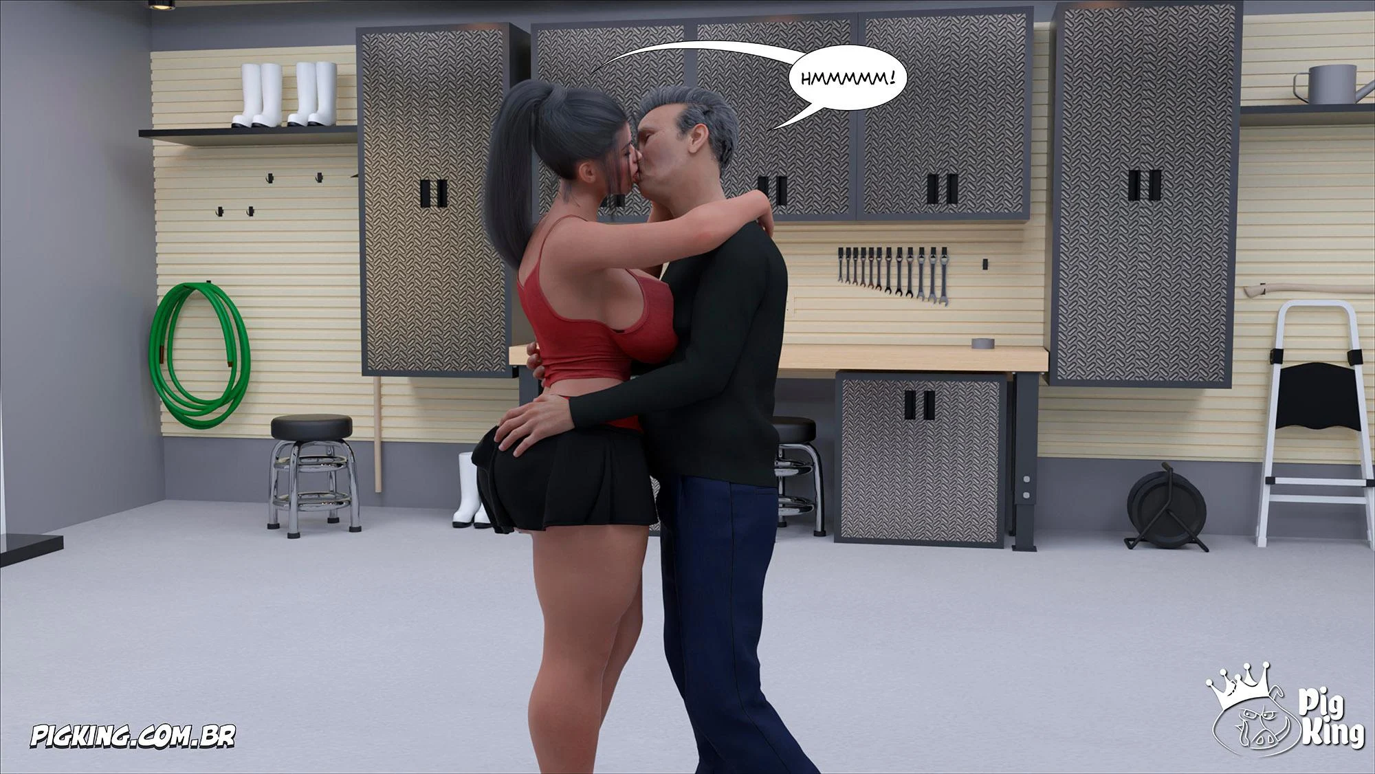 Paixão Proibida: HQ 3D Explícita com Cenas de Sexo Ardentes Paixão Proibida: HQ 3D Explícita com Cenas de Sexo Ardentes