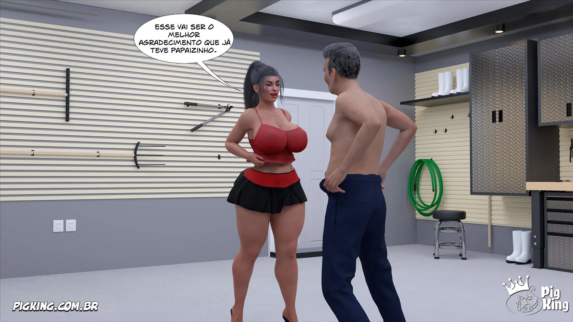 Paixão Proibida: HQ 3D Explícita com Cenas de Sexo Ardentes Paixão Proibida: HQ 3D Explícita com Cenas de Sexo Ardentes