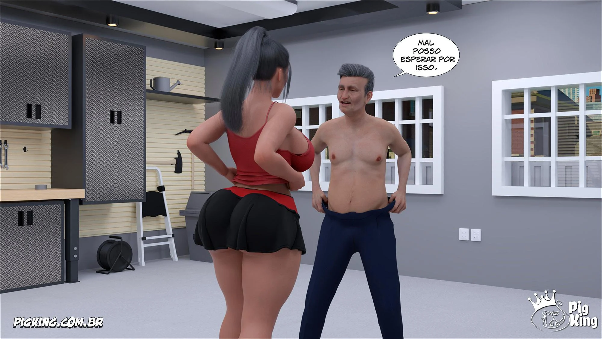 Paixão Proibida: HQ 3D Explícita com Cenas de Sexo Ardentes Paixão Proibida: HQ 3D Explícita com Cenas de Sexo Ardentes