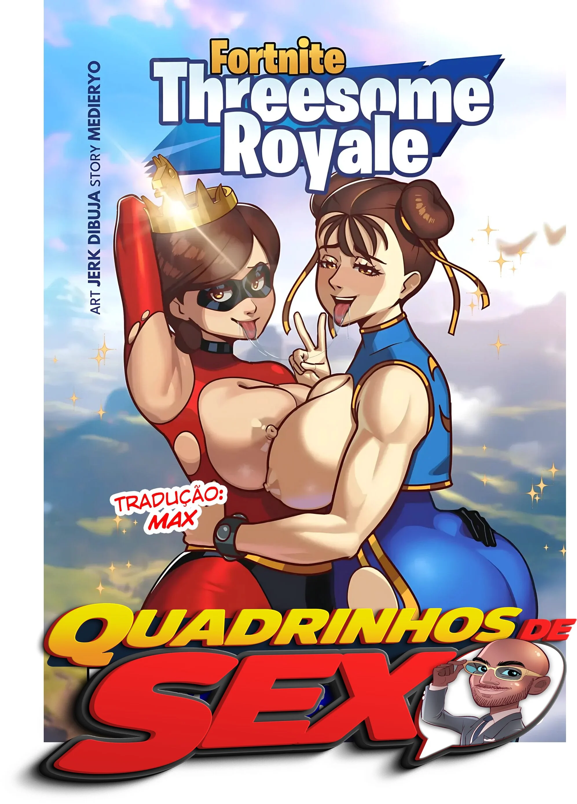 Batalha Erótica: Trinca Proibida nos Quadrinhos de Fortnite