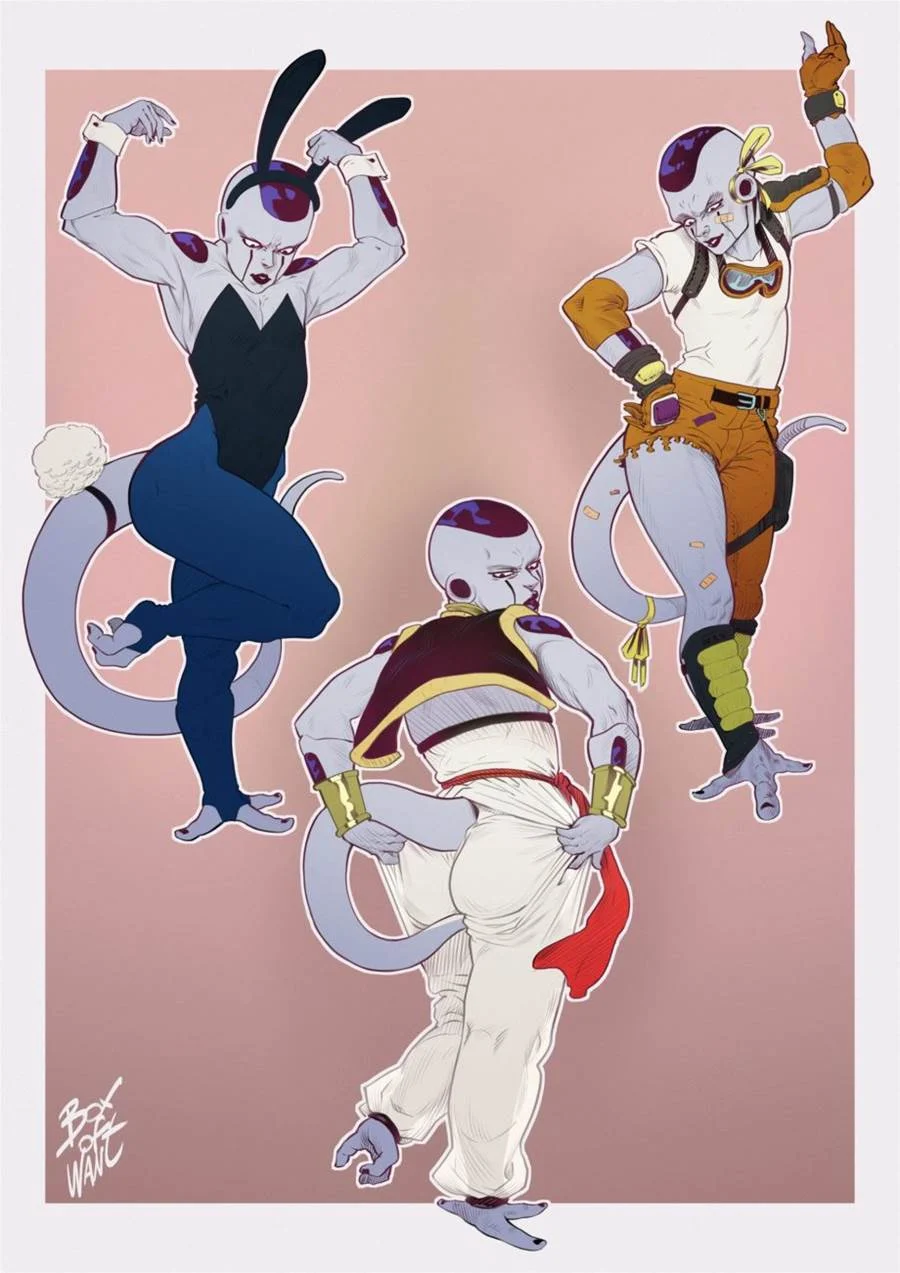 Freeza Submisso Sendo Dominado - Hentai Explícito de Dragon Ball Gay