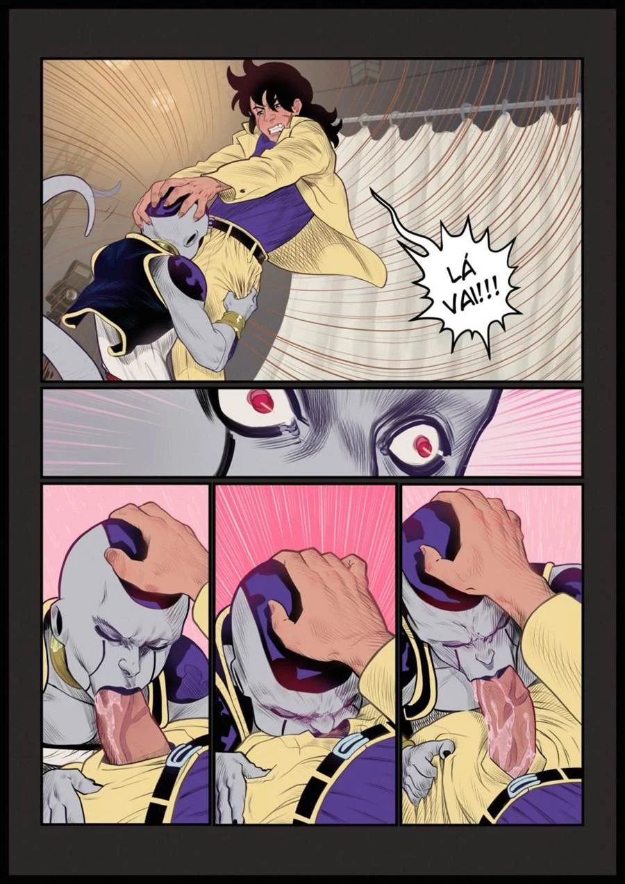 Freeza Submisso Sendo Dominado - Hentai Explícito de Dragon Ball Gay