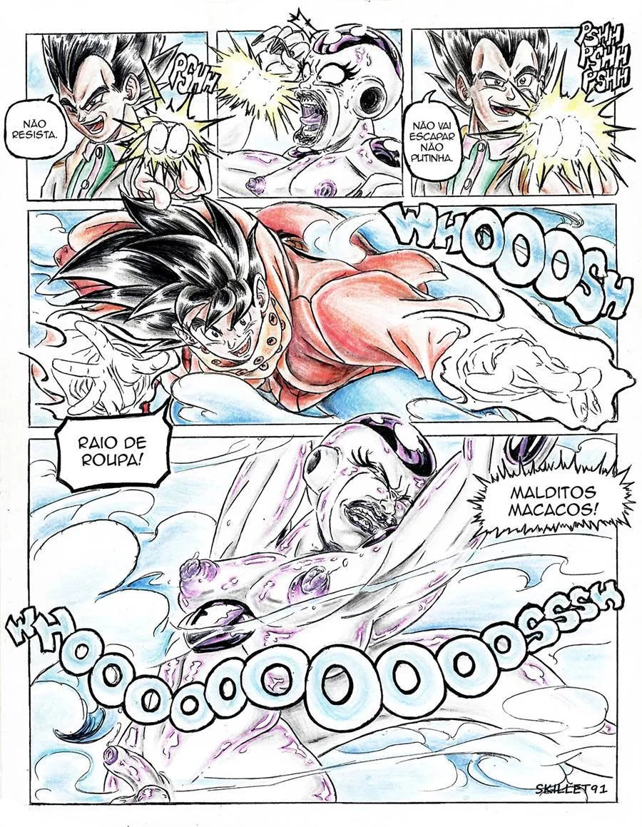 Títulos Sensuais de Dragon Ball - Quadrinhos Eróticos Explícitos Títulos Sensuais de Dragon Ball - Quadrinhos Eróticos Explícitos