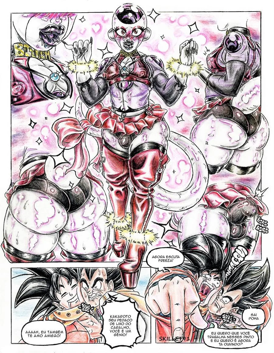 Títulos Sensuais de Dragon Ball - Quadrinhos Eróticos Explícitos Títulos Sensuais de Dragon Ball - Quadrinhos Eróticos Explícitos