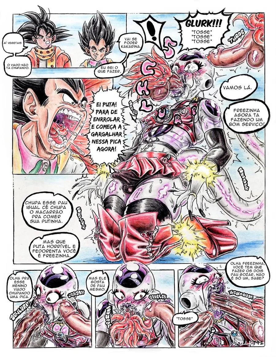 Títulos Sensuais de Dragon Ball - Quadrinhos Eróticos Explícitos Títulos Sensuais de Dragon Ball - Quadrinhos Eróticos Explícitos