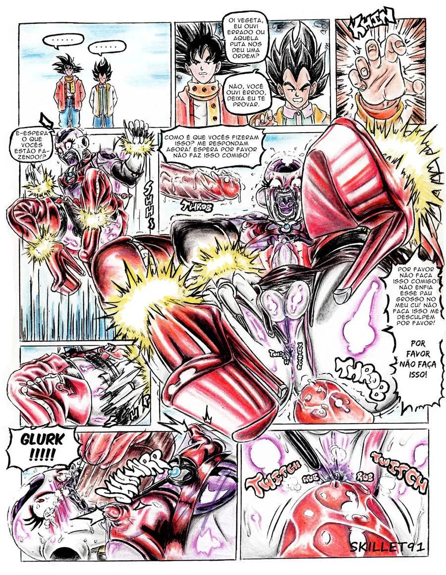 Títulos Sensuais de Dragon Ball - Quadrinhos Eróticos Explícitos Títulos Sensuais de Dragon Ball - Quadrinhos Eróticos Explícitos