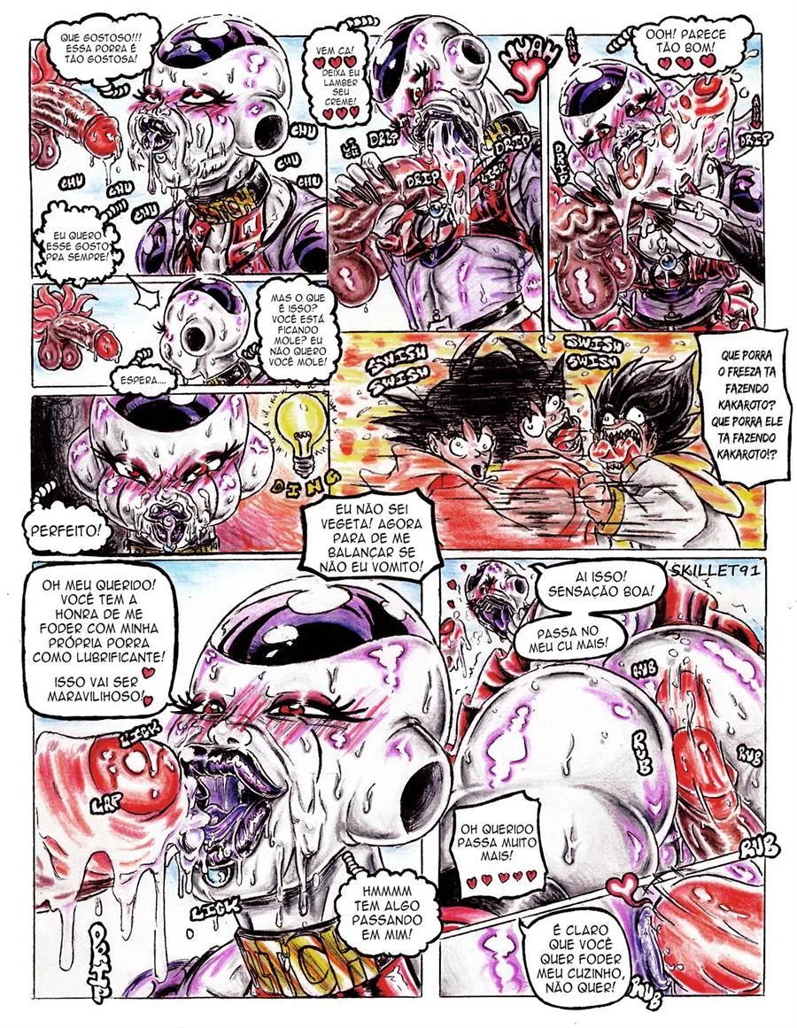 Títulos Sensuais de Dragon Ball - Quadrinhos Eróticos Explícitos Títulos Sensuais de Dragon Ball - Quadrinhos Eróticos Explícitos