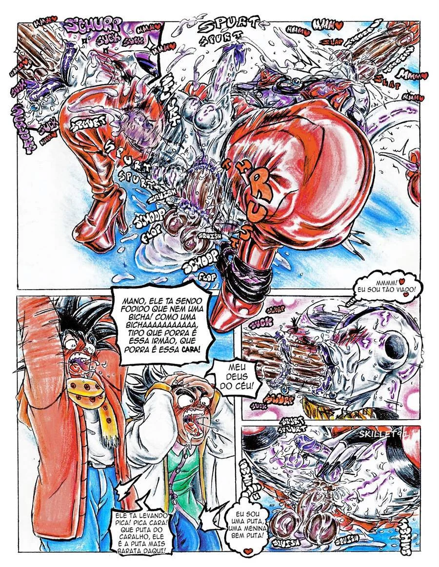 Títulos Sensuais de Dragon Ball - Quadrinhos Eróticos Explícitos Títulos Sensuais de Dragon Ball - Quadrinhos Eróticos Explícitos