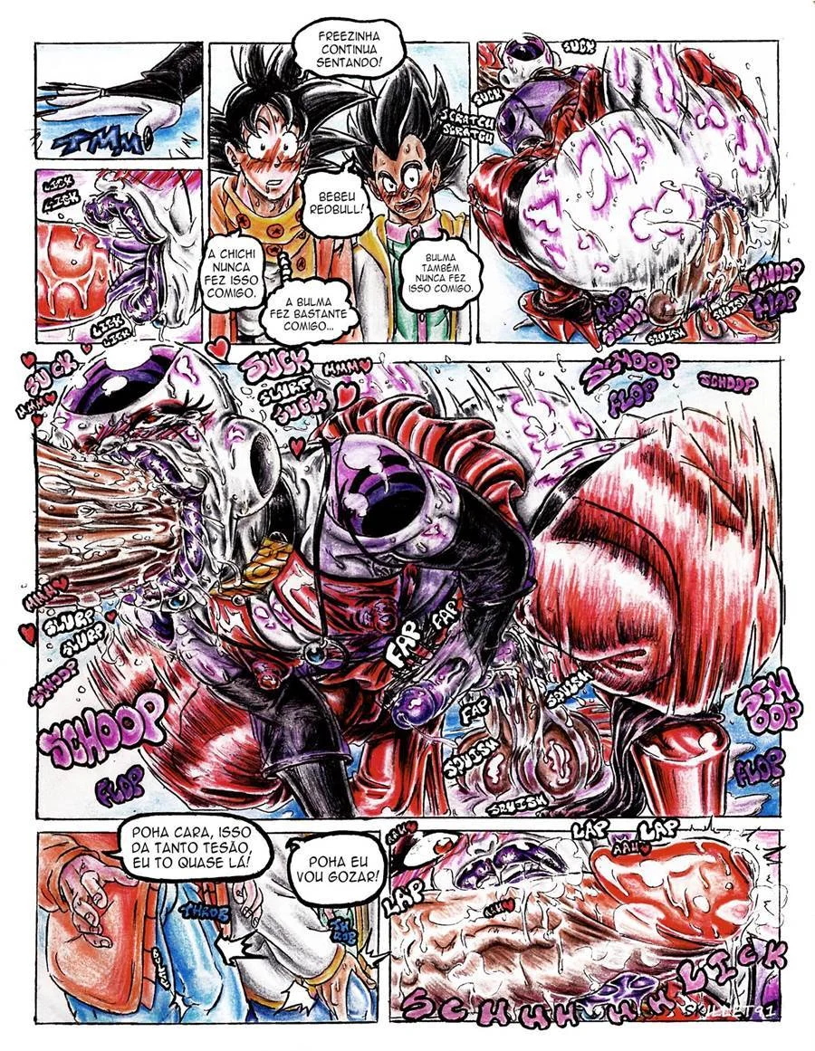 Títulos Sensuais de Dragon Ball - Quadrinhos Eróticos Explícitos Títulos Sensuais de Dragon Ball - Quadrinhos Eróticos Explícitos