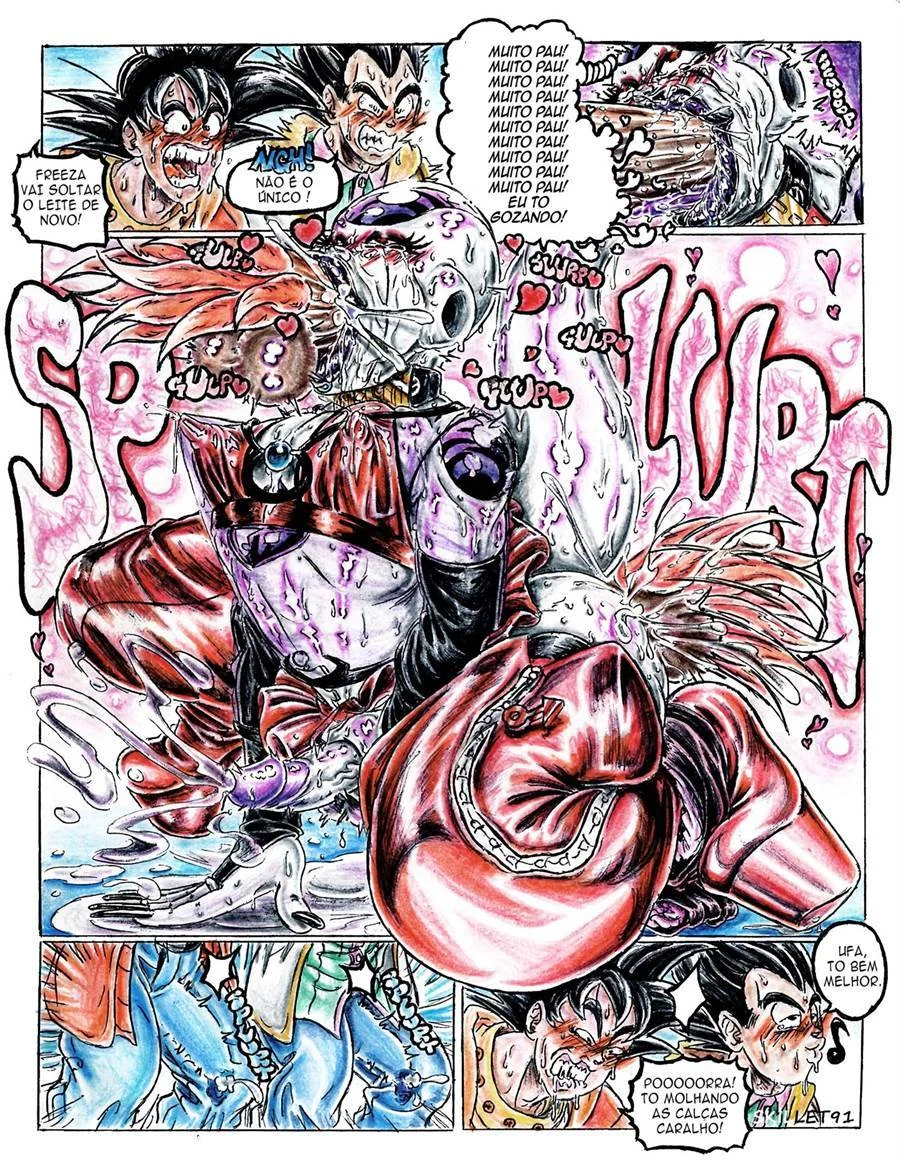 Títulos Sensuais de Dragon Ball - Quadrinhos Eróticos Explícitos Títulos Sensuais de Dragon Ball - Quadrinhos Eróticos Explícitos
