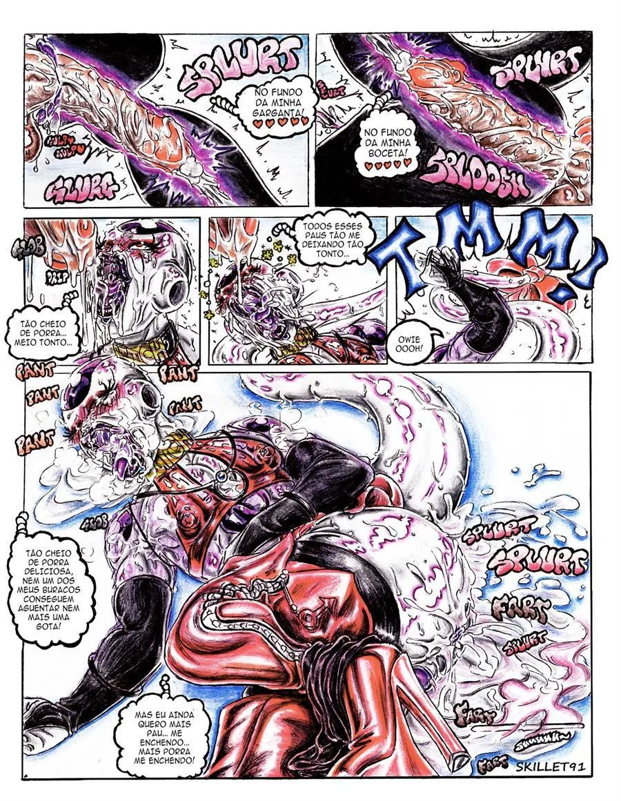 Títulos Sensuais de Dragon Ball - Quadrinhos Eróticos Explícitos