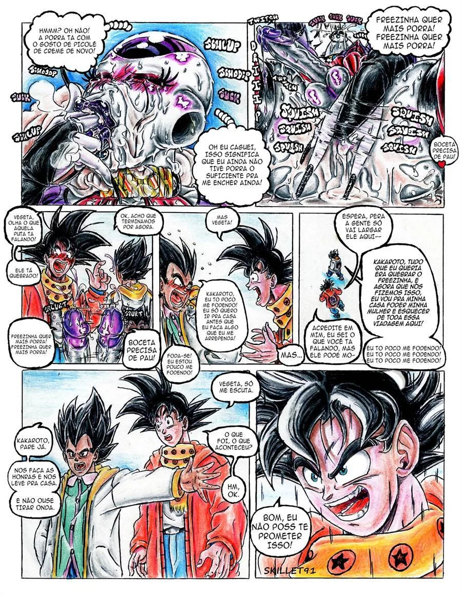 Títulos Sensuais de Dragon Ball - Quadrinhos Eróticos Explícitos Títulos Sensuais de Dragon Ball - Quadrinhos Eróticos Explícitos