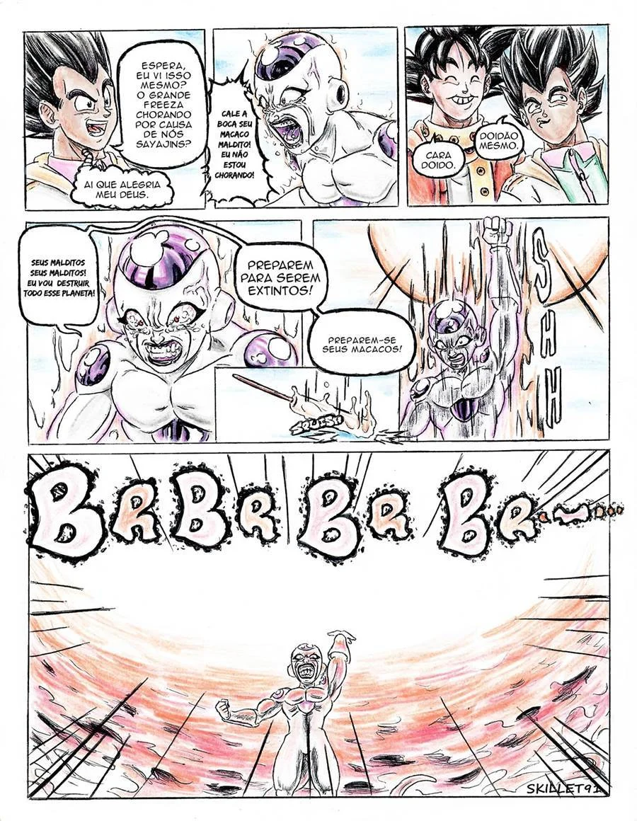 Títulos Sensuais de Dragon Ball - Quadrinhos Eróticos Explícitos