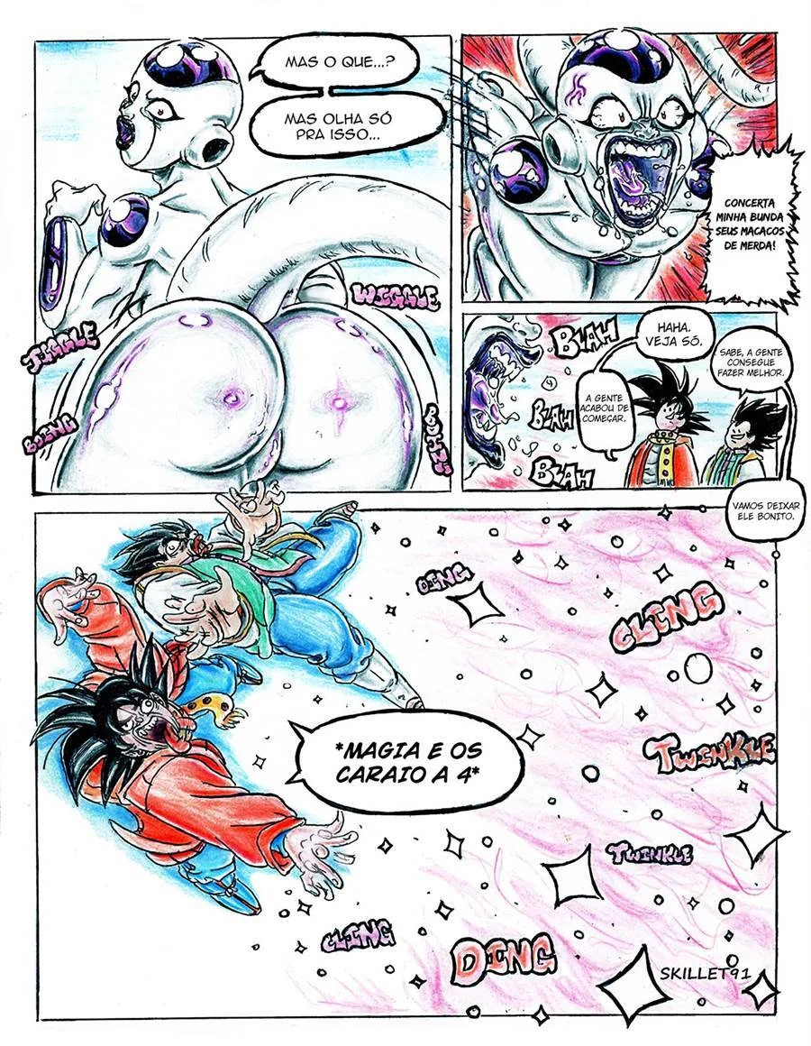Títulos Sensuais de Dragon Ball - Quadrinhos Eróticos Explícitos Títulos Sensuais de Dragon Ball - Quadrinhos Eróticos Explícitos