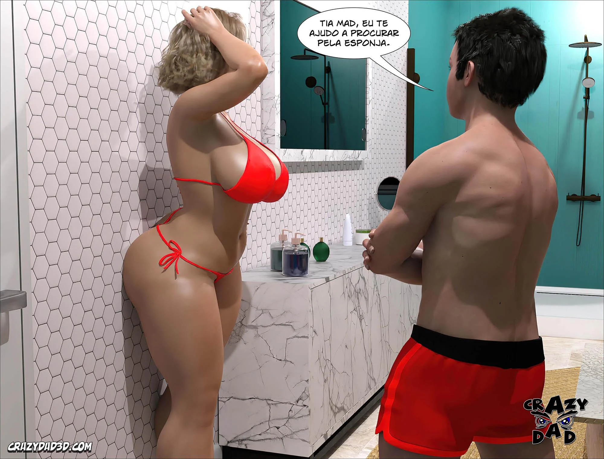 Pai Louco Decide Explorar a Libertade Sexual da Adolescente Irresistível.