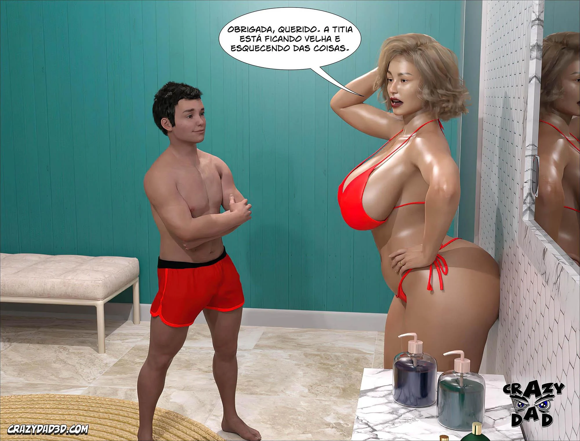 Pai Louco Decide Explorar a Libertade Sexual da Adolescente Irresistível.