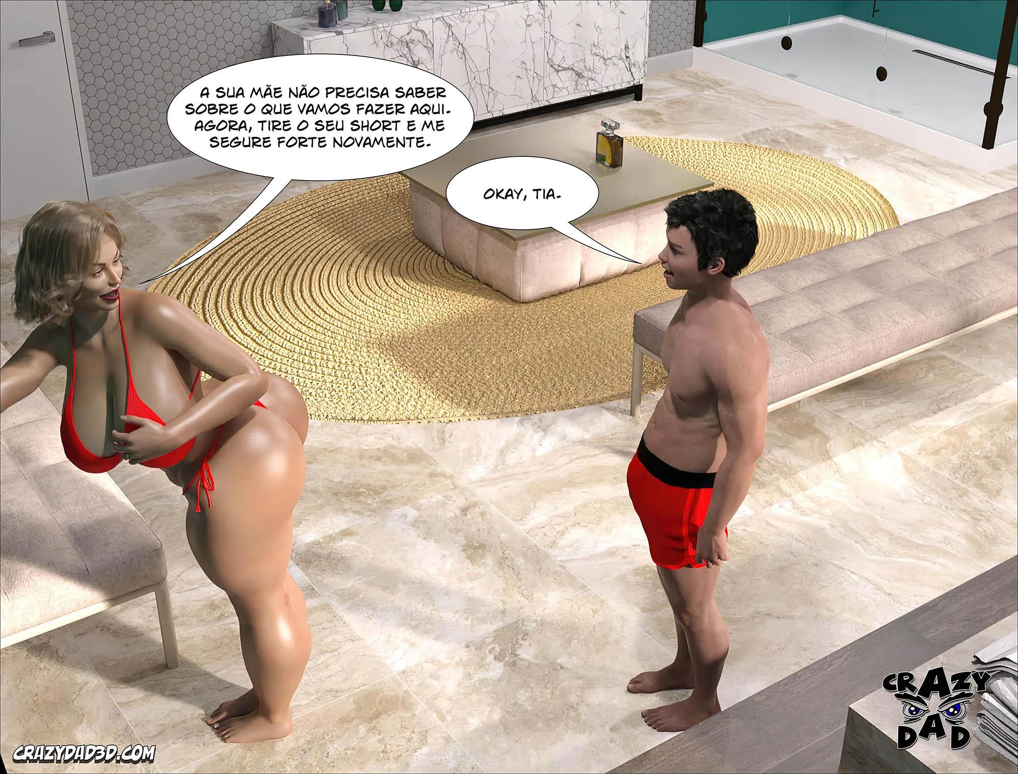 Pai Louco Decide Explorar a Libertade Sexual da Adolescente Irresistível.
