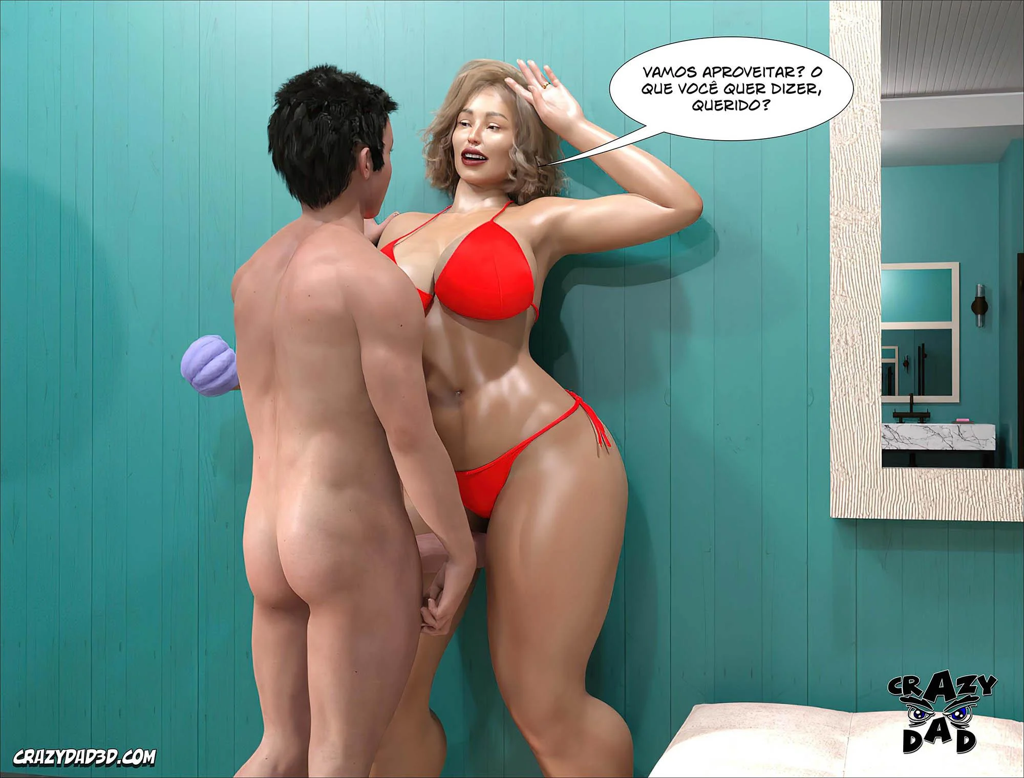 Pai Louco Decide Explorar a Libertade Sexual da Adolescente Irresistível.