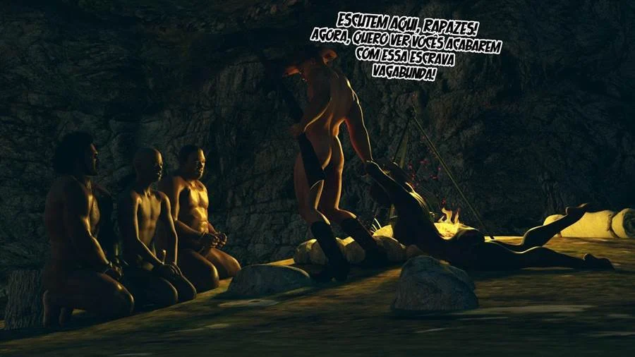 Punhetando as Gostosas da Escuridão - Hentai 3D Explícito com Sexo Brutal