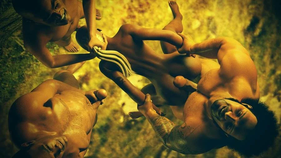 Punhetando as Gostosas da Escuridão - Hentai 3D Explícito com Sexo Brutal