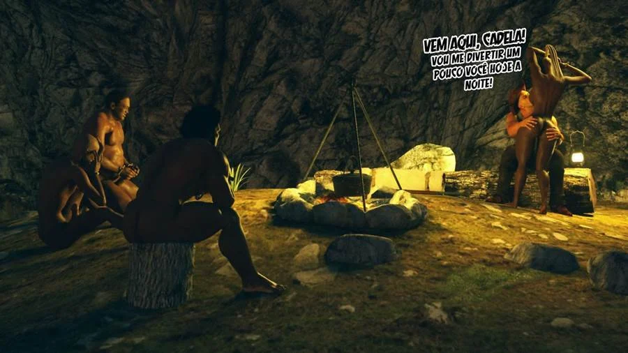 Punhetando as Gostosas da Escuridão - Hentai 3D Explícito com Sexo Brutal