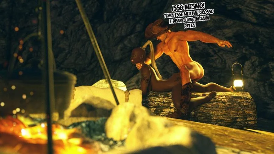 Punhetando as Gostosas da Escuridão - Hentai 3D Explícito com Sexo Brutal