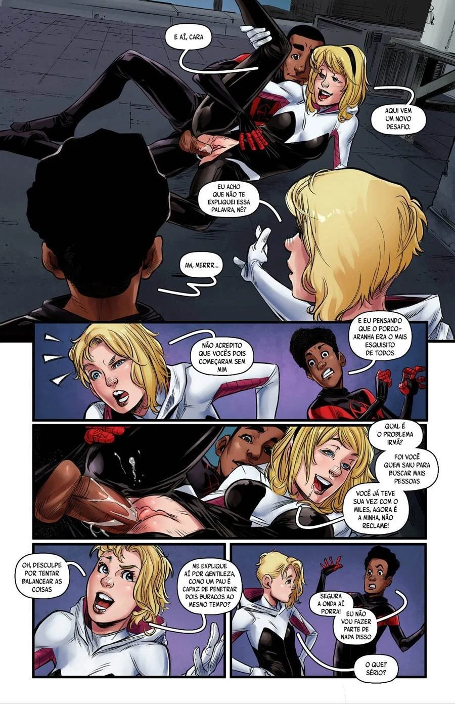 Hentai do Homem-Aranha: Orgia Aracnídea nos Quadrinhos Proibidos
