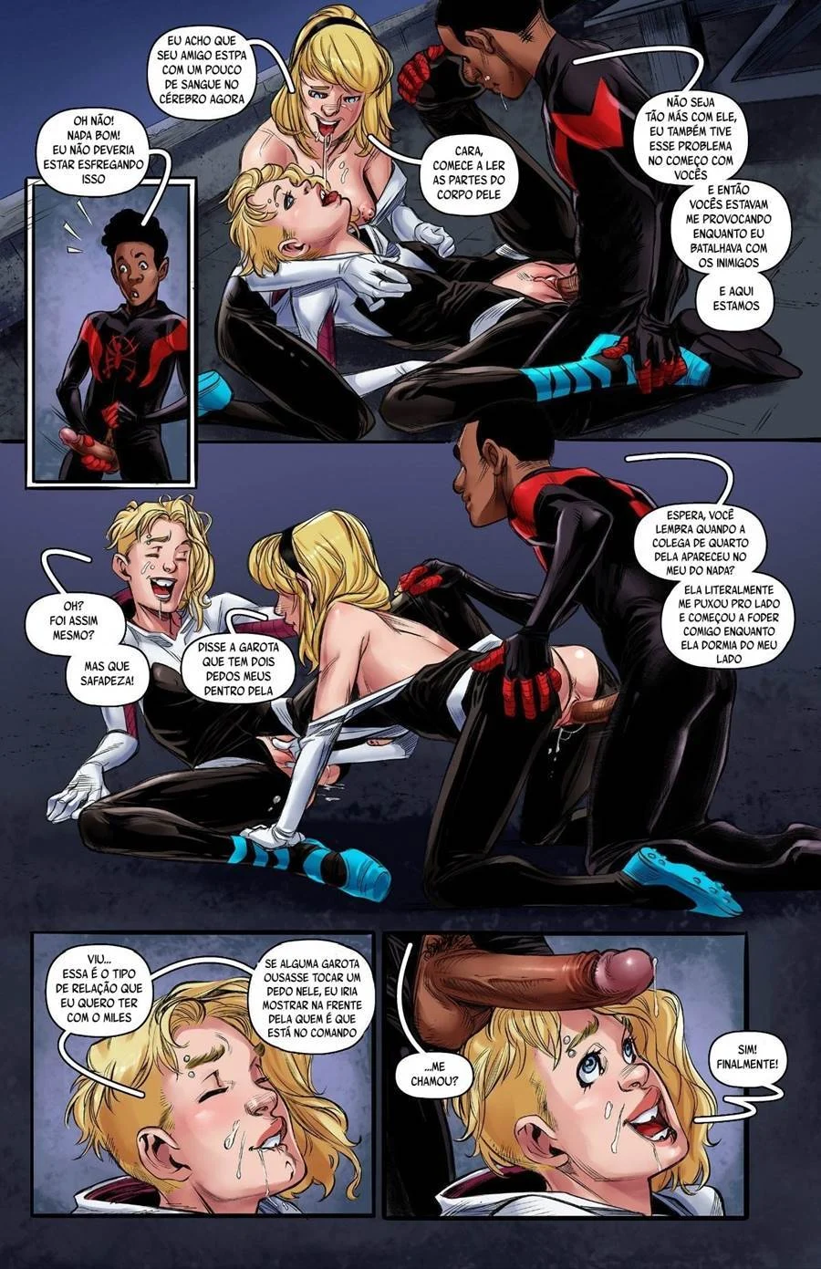 Hentai do Homem-Aranha: Orgia Aracnídea nos Quadrinhos Proibidos