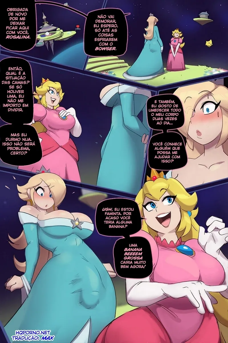 Princesa Espacial de Pau: Hentai Proibido do Reino dos Cogumelos