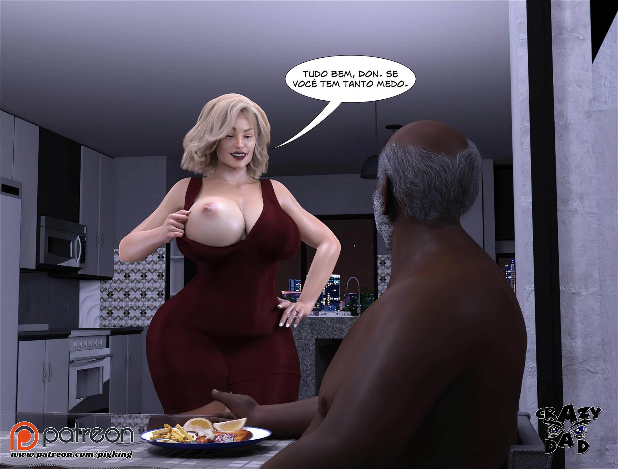 Madison 19: Gozação Explícita em 3D - Sexo Proibido nos Quadrinhos